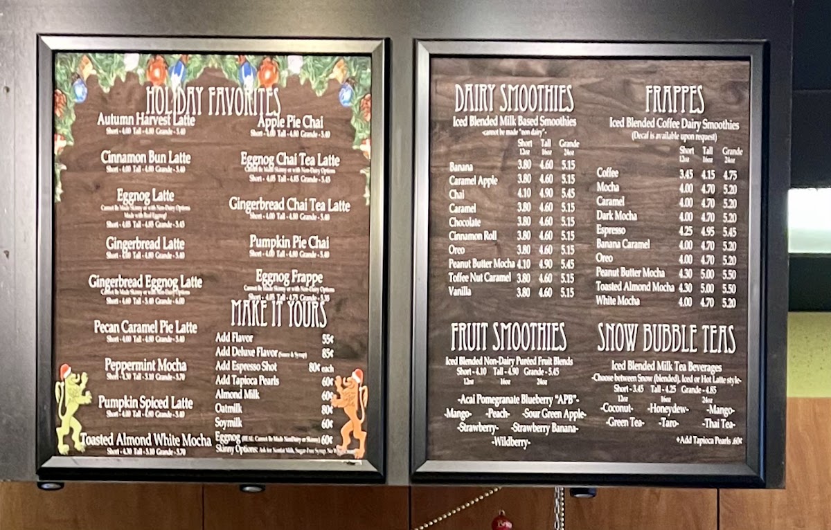 Menu Cheshire Coffee - Waterbury, Ct-6